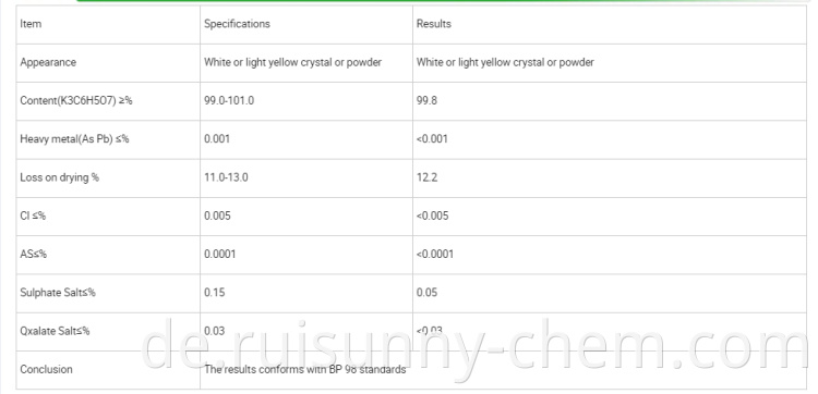 Sodium Citrate Coa2